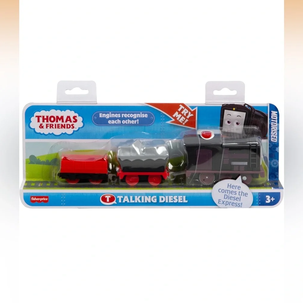 Thomas & Friends Motorized Toy Train Talking Diesel Engine with Sounds